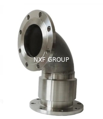 Durable NXF IOS CF 304/316 Stainless Steel Rotating Flange 90 Deg Rotating Flange Customizable Flange for OD 1/2-24 INCH
