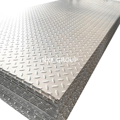 Q235 Ss400 A36 Checkered Steel Plate Hot Rolled Diamond Stainless Checkered Steel Sheet for Ship Plate 2mm 10mm Thickness