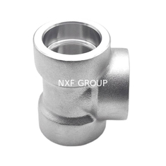 NXF ASTM B333 B622 B775 Alloy B-2 / UNS N10665 / W.Nr. 2.4617 DN 6-1200 Socket Welded Tee for High Pressure Applications