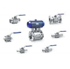 Water Medium DN40 PN25 Customizable NPT 304/316 Stainless Steel Ball Valve for Hydraulic OEM Support Manufactured