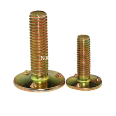 Unc Thread DIN 15237 Yellow Zinc Elevator Bucket Bolt Belt Bolt 280*250*180 for Elevator Maintenance and Repair