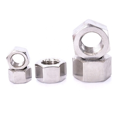 Polished Finish Duplex Steel Hex Nuts ASTM A276M Grade UNS S32205 1.4462 for Industrial Applications