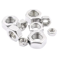 NXF DIN ISO UNI ASME Standard S32205 S31803 S32760 S32750 M6-M36 Duplex Stainless Steel fastener Hexagon Nut