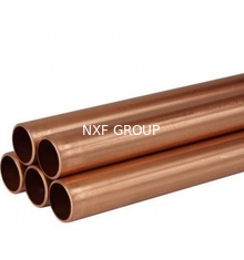 NXF Manufacturers Water Heater GB/T 18033 Customizable OD 3.6mm-108mm Wall Thickness 0.25mm-3.5mm Copper Straight Tube