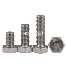 NXF DIN ISO UNI ASME Standard S32205 DUPLEX UNS S31803 M6-M36 Duplex St0ainless Steel fastener Hexagon Bolt