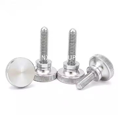 NXF ASTM A790M A479 Duplex Stainless Steel S32205 UNS S31803 S32205 DIN 1.4462 M2-M10 Round Head Knurled Thumb Screw