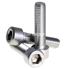 NXF Industrial 316/0Cr17Ni12Mo2/1.4401 2#-56*5/8 Stainless Steel 316 Hexagon Socket Head Cap Machine Screws Bolt