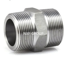 NXF Forging Technique Pipe Fittings DN 6-80 SCH 80-160 ASTM B581 Alloy G-35 Hexagonal Nipple