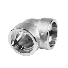 NXF ASTM UNSS31603 316L/00Cr17Ni14Mo2/1.4404 DN 15-1200 Class150-Class2500 SS 316L Socket Welding 45 Or 90 Degree  Elbow