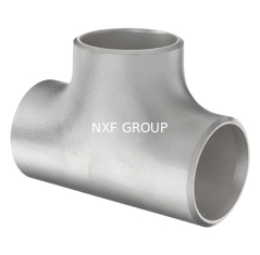 NXF ASTM UNS DIN JIS S31653 316LN/00Cr17Ni13Mo2N/s31653 DN 15-1200 SCH10-XXS SS 316LN Butt Welding Straight or Reducer Tee