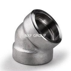 NXF ASTM JIS EN GOST 316Ti/0Cr18Ni12Mo2Ti DN15-1200  Class 150-2500 Stainless Steel 316Ti SW 90° or 45° Socket Welding Elbow
