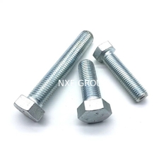 NXF S235JR/A105JRB/DINST37-2/JISSS400/ASTMA283C M3-M48 4-360MM Steel S235JR/A105JRB Galvanized Hex Head Bolts