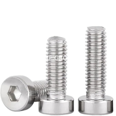 NXF ASTM UNSS31603 316L/00Cr17Ni14Mo2/1.4404 M10-M16 25-110Length SS 316L Internal Hex of Wylindrical Head Bolt