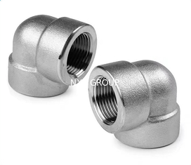 NXF ASTM UNS S31653 316LN/00Cr17Ni13Mo2N/s31653 DN15-1200 Class150-Class2500 SS 316LN Threaded 45 and 90 Degree Elbow