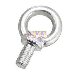 NXF ASTM JIS EN ANSI/ASME B18.21.1 316/0Cr17Ni12Mo2/1.4401M8 Aisi 316 Stainless Steel 316 Plain Eye Bolt