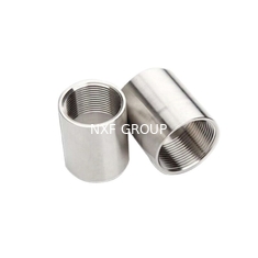 NXF ASTM JIS EN 316Ti/0Cr18Ni12Mo2Ti  DN15-1200 Class 150-2500 Stainless Steel 316Ti Thd Fitting Inner Threaded Coupling