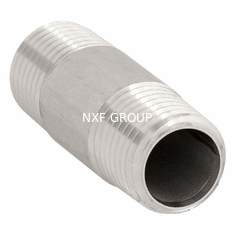 NXF  ASTM 316Ti/0Cr18Ni12Mo2Ti DN15-1200  Class 150-2500 Stainless Steel 316Ti Forging Threaded Both End One End Nipple