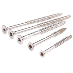 NXF ASTM UNS 316Ti/0Cr18Ni12Mo2Ti ST3.1-ST6.1 Length10-90MM Stainless Steel 316Ti Countersunk Self-tapping Lerboard Srews