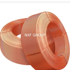 NXF ASTM B280/EN12735/JISH3300 C11000 C12200  Diameter 3.6-28.58mm Thickness 0.28-1.20mm Length 50m Copper Plain Tube