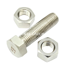 NXF ASTM A240 316Ti/0Cr18Ni12Mo2Ti  Diameter M20 Length 20MM Grade D6 Bolts Stainless Steel 316Ti Hex Head Bolts
