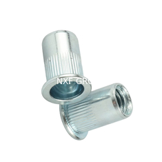 NXF S235JR/A105JRB/DINST37-2/JISSS400/ASTMA283C Diameter M3 Length 9MM Willow Nut Flat Head Vertical Grain Nuts