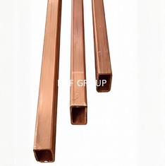 NXF ASTM B280/EN12735/JISH3300 C11000 C12200 Thickness 1.4-2.5mm Long Side 30-119mm Short Side 20-30mm Square Copper Tube