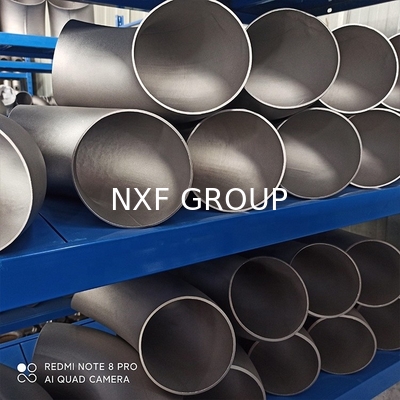 B363 Gr. 2 Titanium Alloy 45 90 Degree Pipe Fitting Elbow for Aerospace Applications