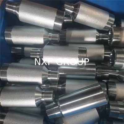 Inconel 601 Swage Nipple 1/4-12 INCH SCH10-SCH80 Customizable Steel Round Head Code for Temperature Applications