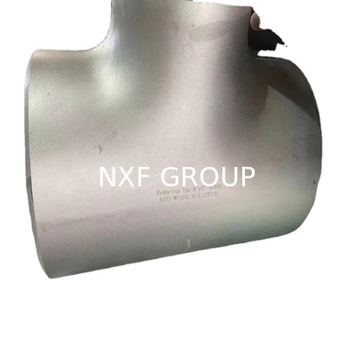 BW B444-625 Inconel625 UNS N06625 LR Nickel Alloy Pipe Fittings Equal Tee Thickness Sch10-xxs 2-60mm and Forged