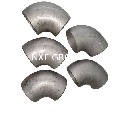 Round Head Code Incoloy 625 800 Seamless Stainless Steel 45/90/180 Degree Elbow for Connecting Pipes