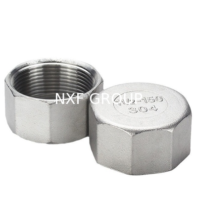 Thread Type NPT BSP BSPT NXF 2205/2507 Duplex Stainless Steel 314/306 Pipe Fitting Screwed Hex Cap NPT/BSP Threaded Cast Technics