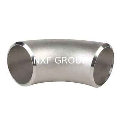 ASME Standard NXF Nickel Monel 400 LR/SR Elbow 90D/45D/180D BW/THD/SW UNS N04400/NiCu30Fe/NA12/Nu13 Pipe Fittings