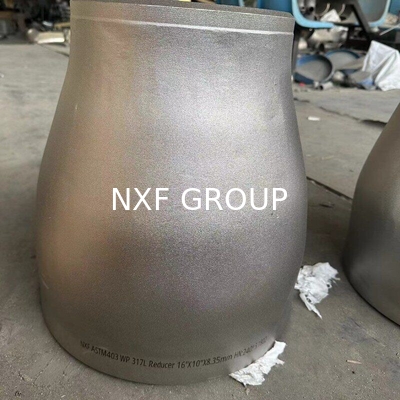 Reducing UNS N04400/NiCu30Fe/NA12 Monel 400 Customizable Butt Welding Reducer DN15-DN1500 SCH5S-SCH80 Casting Technics
