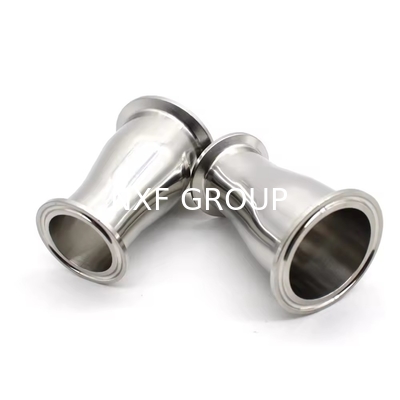 Sanitary Stainless Steel 2205 Duplex 2 6 Inch 6" to 8" 12 4 Type Flange Connection Customizable OEM Reducer Tri Clamp Tee