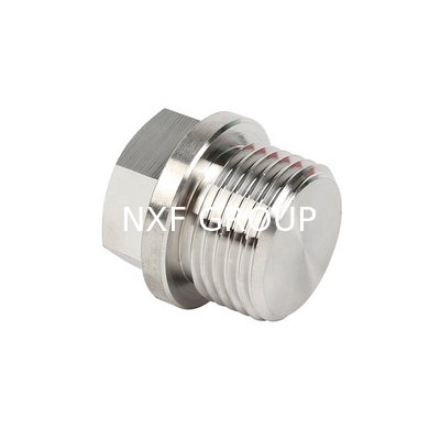 Forged Duplex Stainless Steel 2205 Hardware Uns31803 A182 F51 Hex Head Plug for Oil Pipe Manufacturing