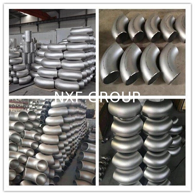 90 Degree Stainless Steel L/R Elbow DN15-DN2000 SCH5S-SCH80 NXF UNS SS44600/X10CRALSI25/H24JS/446/Z12CAS25 Butt Welding