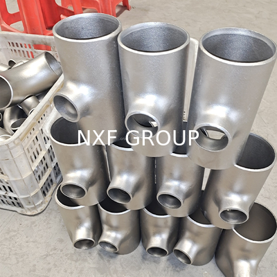 NXF UNS SS44600/X10CRALSI25/H24JS/446/1.4762 /Z12CAS25 Stainless Straight Tee DN15-DN1500 SCH5S-SCH80 Connection Welding