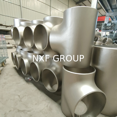 NXF UNS SS44600/X10CRALSI25/H24JS/446/1.4762 /Z12CAS25 Stainless Straight Tee DN15-DN1500 SCH5S-SCH80 Connection Welding