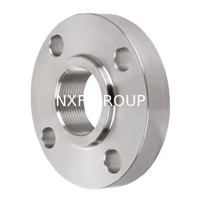 NXF Direct 2205 Duplex Stainless Steel Flange per ASTM/ASME A240 UNS S32205/S31803 Silver 1/2' 48' OEM Customizable Forged