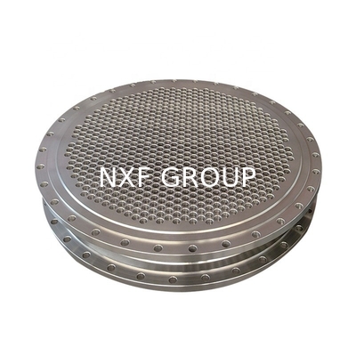 Large Diameter Forged Flange Double Boiler Fixed Stationary Tube Heat Exchanger with No-Standard Tube Sheet Condenser