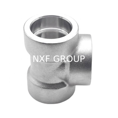 Reducing Tee for Customizable NXF UNS SS44600/X10CRALSI25/H24JS/1.4762 /446/Z12CAS25 Stainless Steel DN6-DN100 SCH80- XXS