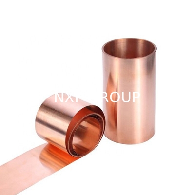 Half Hard Pure Copper C10100 C10300 C11000 C12200 Copper Foil/Strip Tape in Coil with 99.9% Purity and ISO9001 Certified