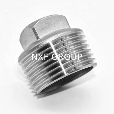 NXF UNS SS44600/X10CrAlSi25/H24JS/446/Z12CAS25/1.4762 304/316 Stainless Steel Square Head Plug DN6-DN100 for Casting