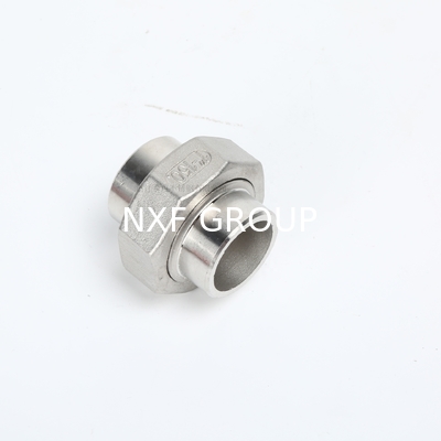 NXF UNS SS44600/X10CRALSI25/H24JS/446/Z12CAS25/1.4762 STAINLESS STEEL SW UNION DN6-DN80 CLASS 3000 CUSTOMIZABLE UNION