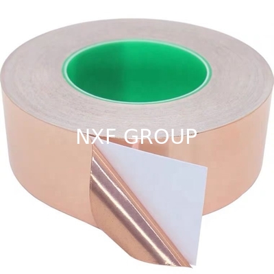 Single/Double Conductive Copper Foil Tape with C1100 Grade Shielding Performance and Adhesive