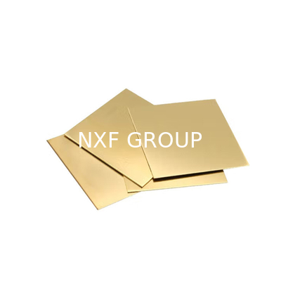 Non-Alloy Customized Thickness 0.3-100mm C26800 C27200 Brass Copper Sheet Brass Sheet Plate