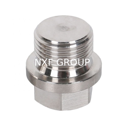 Welding NXF UNS SS44600/X10CRALSI25/H24JS/446/Z12CAS25/1.4762 304/316 STAINLESS STEEL HEX HEAD PLUG 1/8-4 INCH CUSTOMIZABLE HEAD PLUG