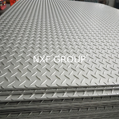 Q235 Ss400 A36 Checkered Steel Plate Hot Rolled Diamond Stainless Checkered Steel Sheet for Ship Plate 2mm 10mm Thickness