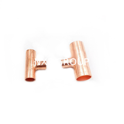 NXF Various Types Copper Tee T18033/EN1057/ASTM B88/AS1432 Fittings TP2 Cu-DHP C12200 C1220 For Plumbing