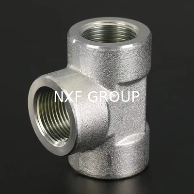 ASTM A564/A564M AMS 5629 13-8Mo 1.4534 S13800 DN6-1200 High Pressure Pipe Fittings with 2000-6000lb Pressure Thread Tee